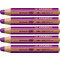 STABILO Crayon multi-talents woody 3 en 1, rond, mauve lilas