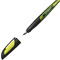 STABILO Stylo plume EASYbuddy A, droitiers, noir/citron vert