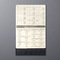 sigel Calendrier de table Conceptum 2026, env. A5, noir