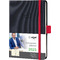 sigel Agenda de poche Conceptum 2026, env. A6, noir/rouge