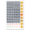 sigel Agenda planning Conceptum 2026, env. A6, noir