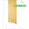 sigel Papier Design "Golden brush stroke", A4, 200 g/m2
