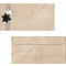 sigel Enveloppe  motif de Nol "Christmas Wrapping", long