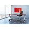sigel Tableau magntique en verre "artverum", rouge