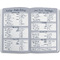 sigel Agenda de poche Jolie Flair 2026, A6, bleu indigo