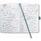 sigel Agenda de poche Jolie Feel 2026, textile, A6, bleu