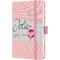 sigel Agenda de poche Jolie Feel 2026, textile, A6, rose