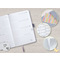 sigel Agenda de poche Jolie Feel 2026, textile, A6, lilas