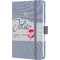 sigel Agenda de poche Jolie Feel 2026, textile, A6, lilas
