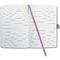 sigel Carnet de notes Jolie, similicuir, A5, bleu ciel