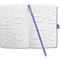 sigel Carnet de notes Jolie, similicuir, A5, violet