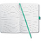 sigel Carnet de notes Jolie Flair, similicuir, vert menthe