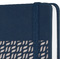 sigel Carnet Jolie Impress, similicuir, A6, bleu fonc