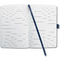 sigel Carnet Jolie Impress, similicuir, A6, bleu fonc