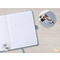 sigel Carnet de notes Jolie Feel, tissu, A5, lign, menthe