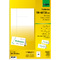 sigel Carte marque-place, blanc clatant, 185 g/m2