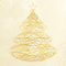 sigel Enveloppe  motif de Nol "Graceful Christmas", long