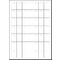 sigel Etiquette  trou, 27 x 40 mm (A4), 200 g/m2, blanc