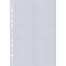 sigel classeur  anneaux pour cartes de visite, mat, noir