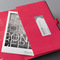 sigel Carnet de notes Conceptum, A5, quadrill, noir/rouge