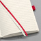 sigel Carnet de notes Conceptum, A4, lign, rouge