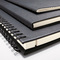 sigel Carnet  spirale Conceptum, A5, quadrill, noir