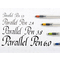 PILOT Stylo plume de calligraphie Parallel Pen, 0,5 - 3,8 mm