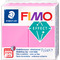 FIMO EFFECT Pte  modeler, cuisson au four, rose fluo
