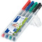 STAEDTLER Marqueur non permanent 315M Lumocolor, tui de 4