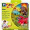 FIMO kids Kit de modelage Form & Play "Dino", niveau 2
