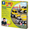 FIMO kids Kit de modelage Form & Play "Construction trucks"