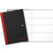Oxford bloc-notes Black n' Red -  reliure, A4, lign