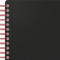 Oxford Cahier  spirale Black n' Red, A5, lign, PP