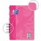 Oxford Cahier Touch, B5, quadrill, 160 pages, rose