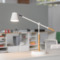 UNiLUX Lampe de bureau  LED VICKY, dimmable, htre/blanc
