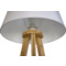 UNiLUX Lampadaire  LED TOOKA, hauteur 1520 mm, blanc/bambou