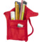 Oxford Trousse "Stand-Up", polyester, rouge