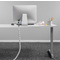 Fellowes Gaine de cbles Cble Zip, longueur: 2,0 m, blanc
