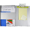 Lufer Porte-formulaire, en aluminium, avec compartiment