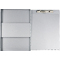 Lufer Porte-formulaire, en aluminium, avec compartiment