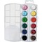 Lufer Bote de peinture en pastille, plastique,8+4 couleurs