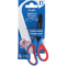 Lufer Ciseaux de bricolage ergonomiques,L: 130mm,bleu/rouge