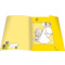 RNK Verlag Chemise  lastiques "Escargot", en carton, jaune