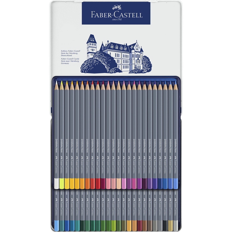 FABER-CASTELL Crayons de couleur aquarellables GOLDFABER 114648 bei   günstig kaufen