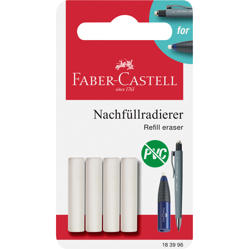FABER-CASTELL Gomme de recharge pour Crayon gomme 183996 bei   günstig kaufen