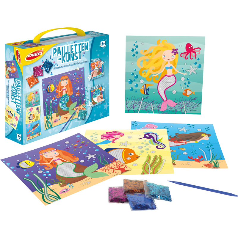 Joustra Kit de loisirs créatifs PAILLETTES ARTISTIQUES J41802 bei   günstig kaufen