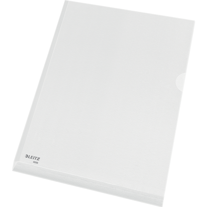 LEITZ Pochette transparente Maxi, A4, PVC, transparent, 4056-30-03 bei   günstig kaufen