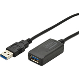 DIGITUS Cble de rallonge actif USB 3.0, 5,0 m