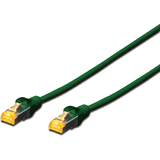 DIGITUS Cble de brassage Cat.6A, S/FTP, 1,0 m, vert