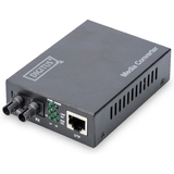 DIGITUS convertisseur de mdia gigabit Ethernet, ST/RJ45,